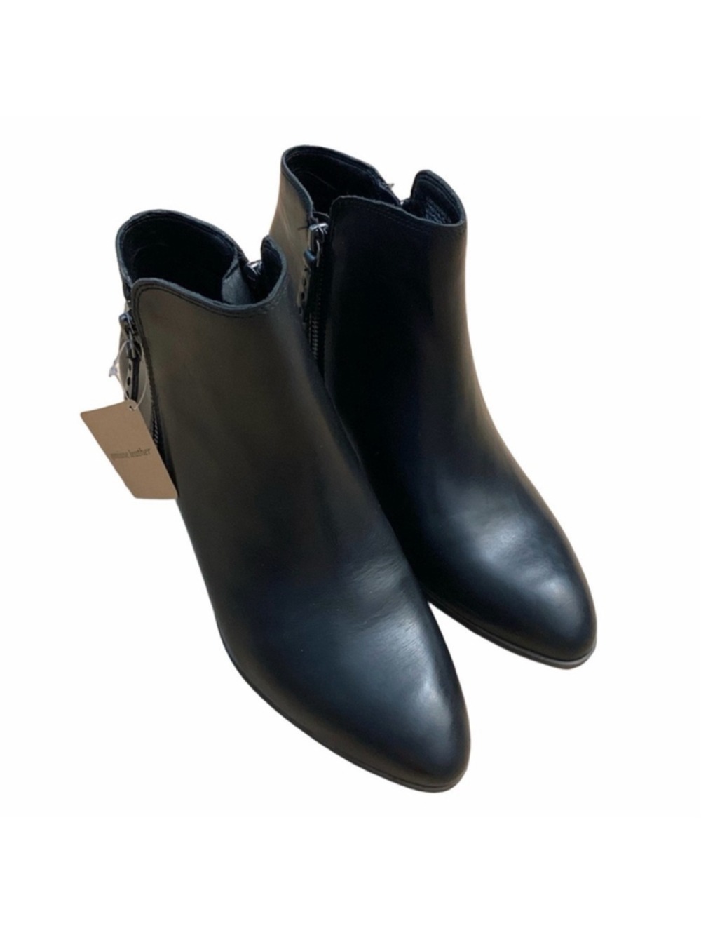 Frye Women’s Judith Black Leather Ankle Boots Size 9 Retail $348